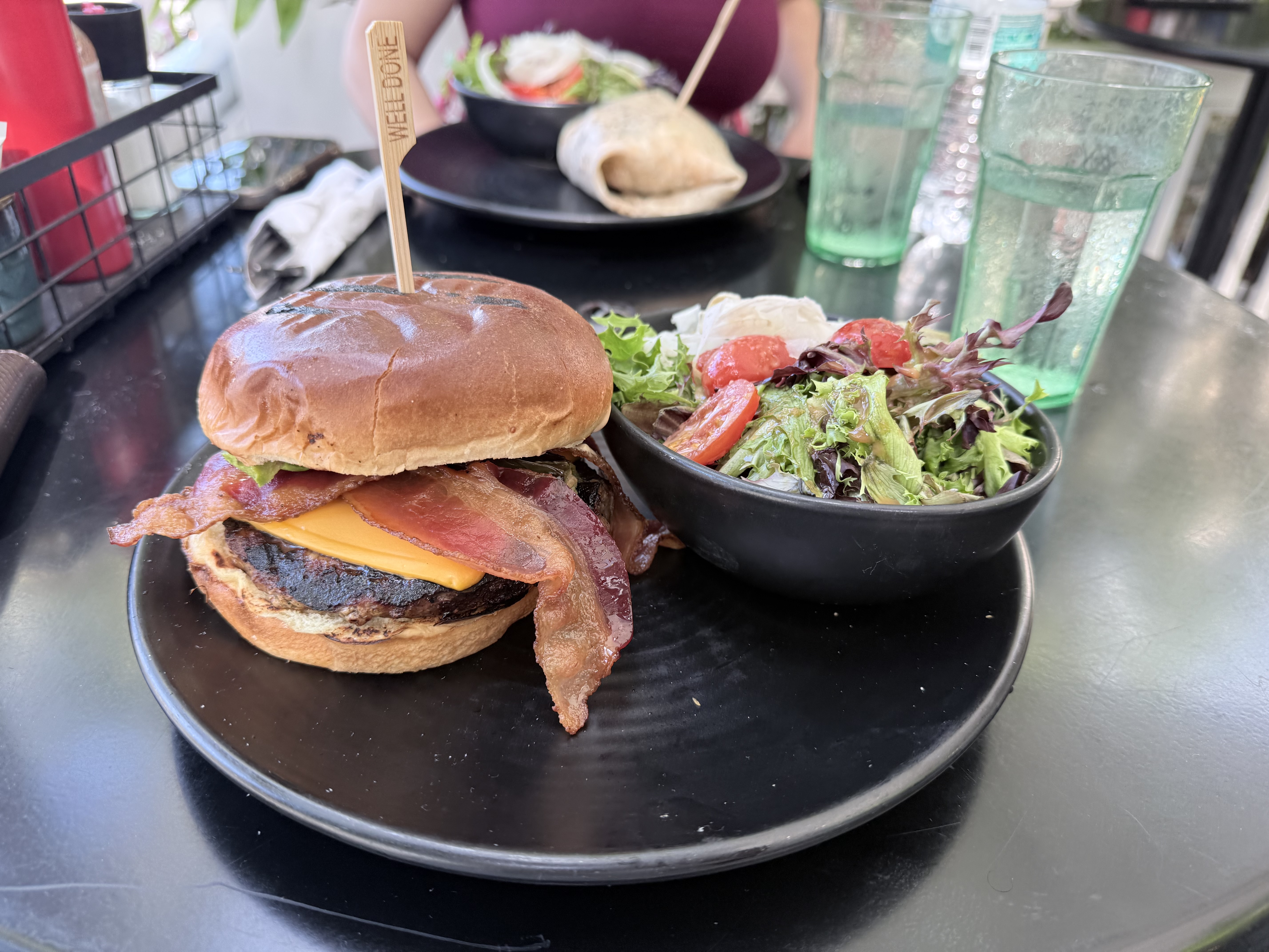 Gluten-free meal while traveling