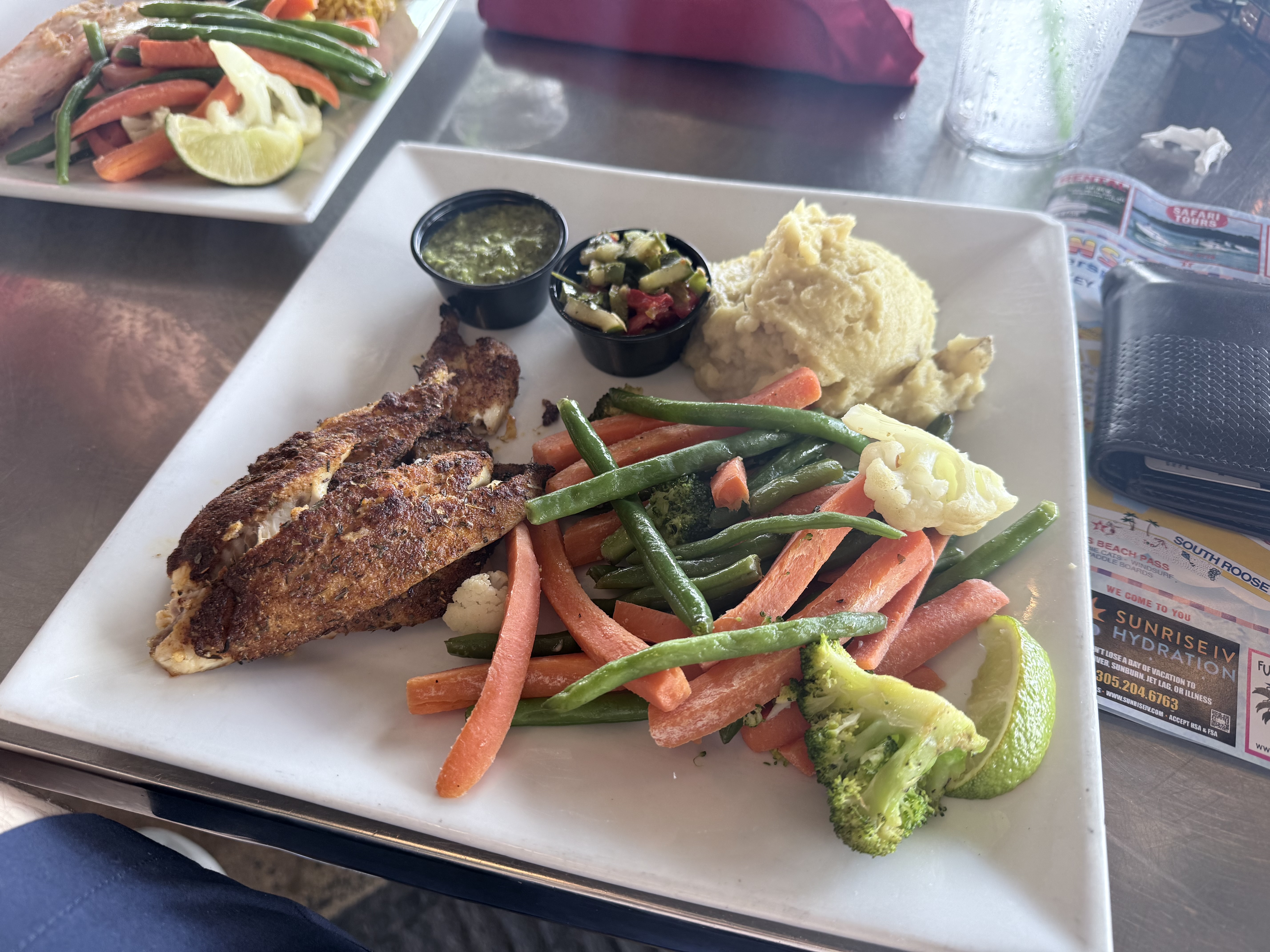 Gluten-free meal while traveling