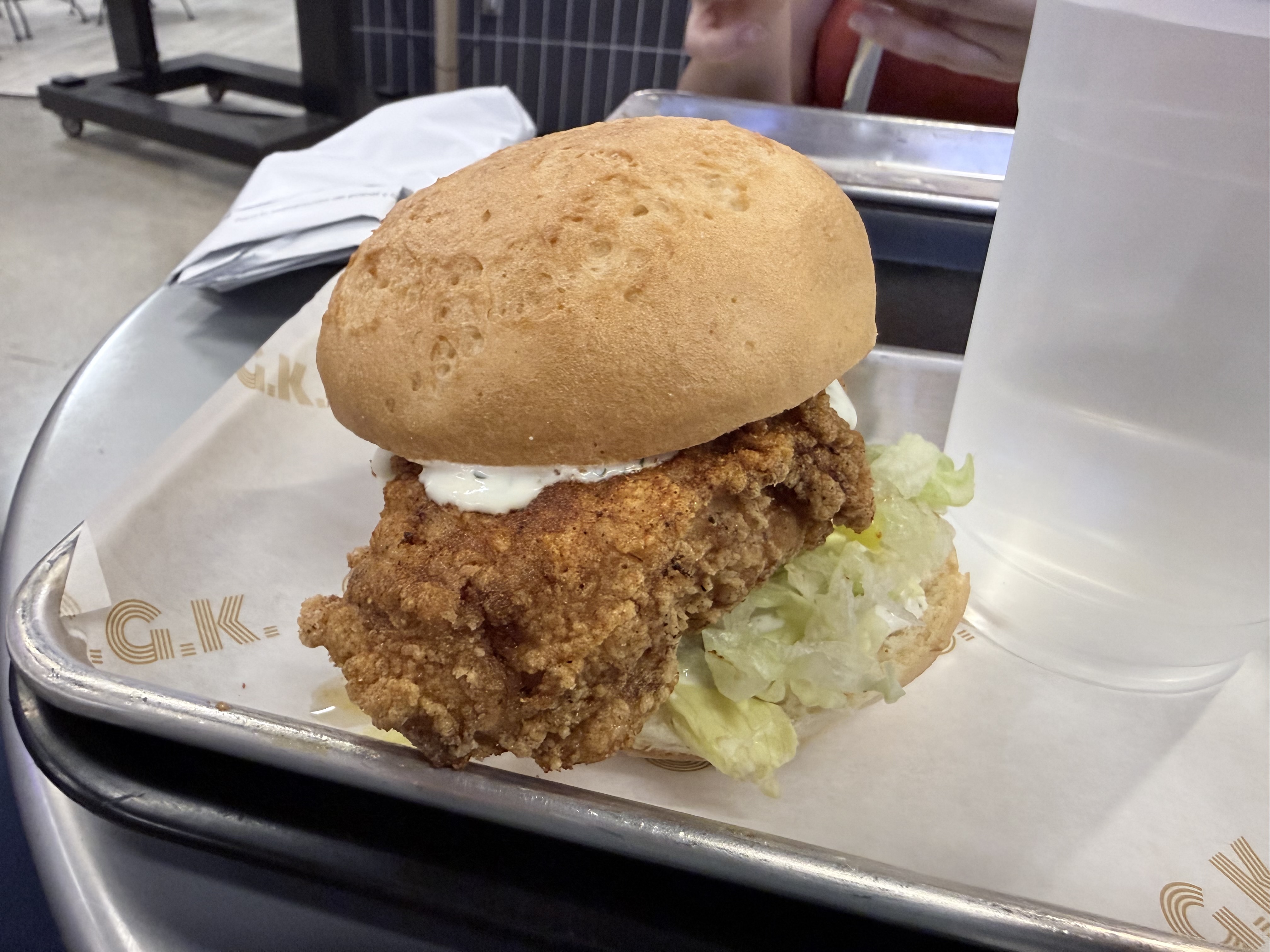 Gluten-free meal while traveling