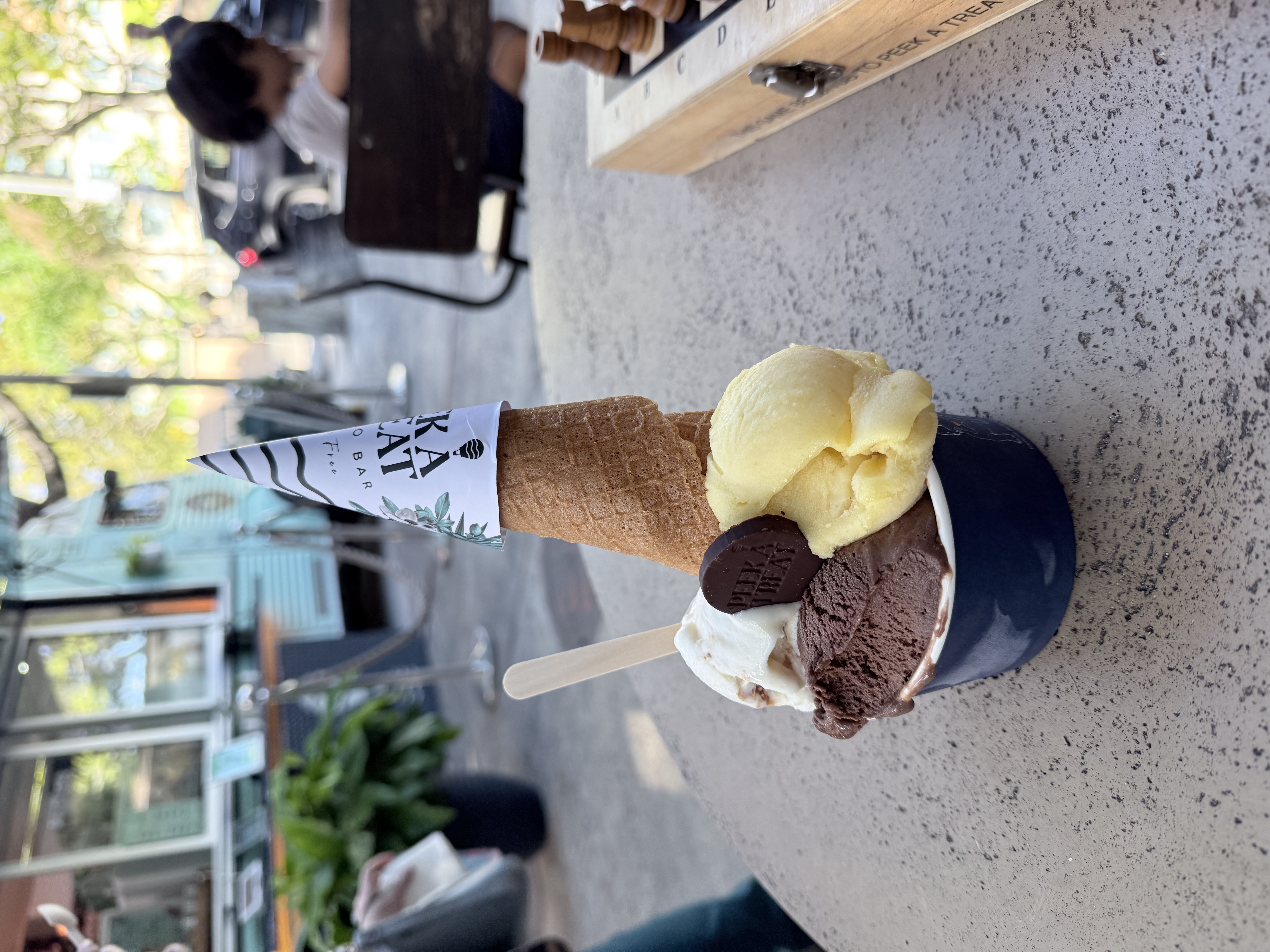 Gluten-free meal while traveling