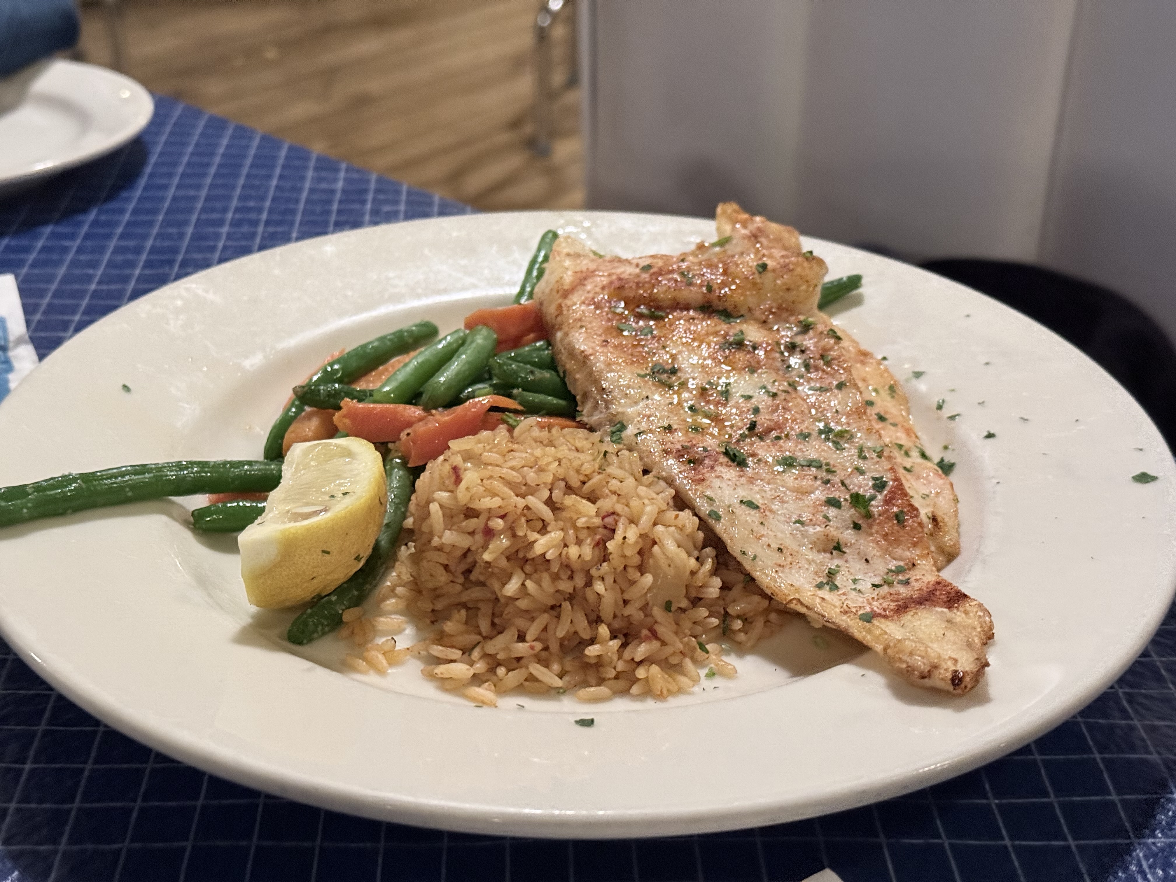 Gluten-free meal while traveling