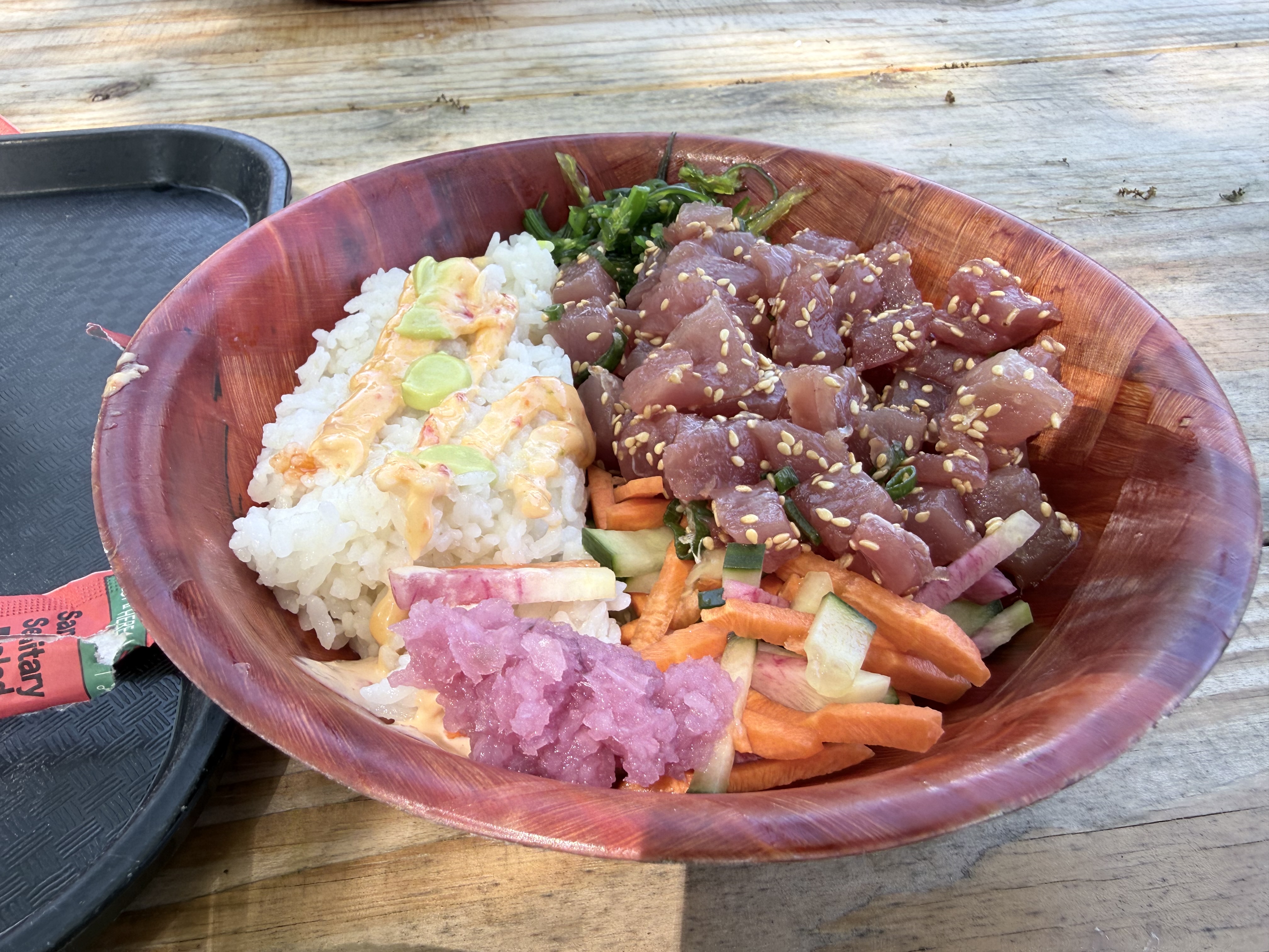 Gluten-free meal while traveling